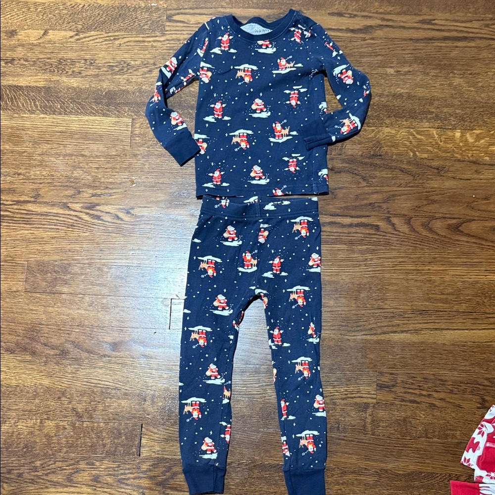 Old Navy Santa Pajamas